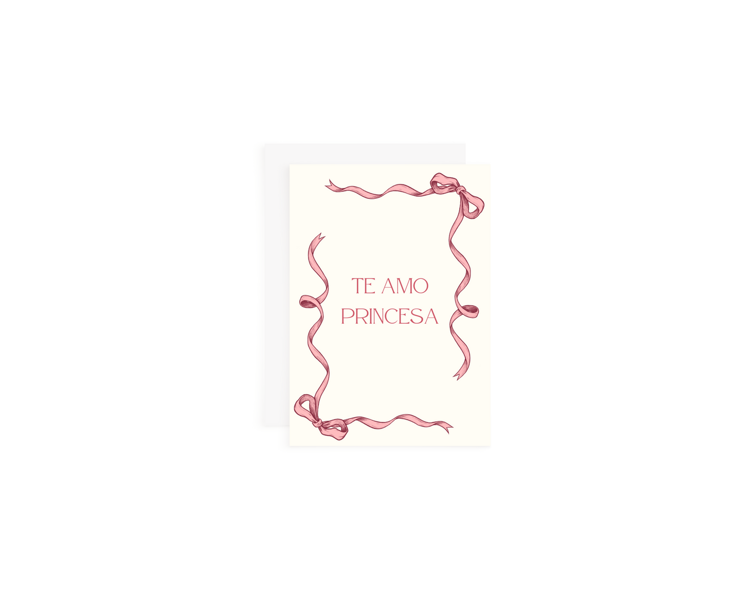 Te Amo Princesa Mini Card