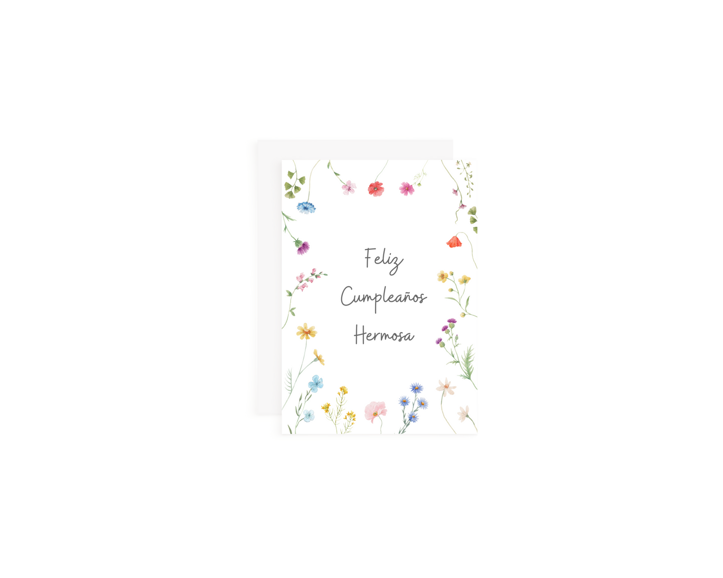 Feliz Cumpleaños Hermosa Mini Card