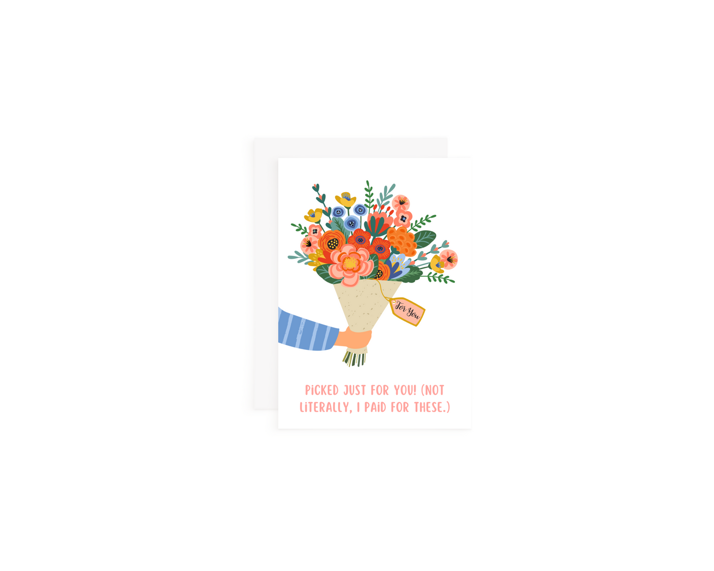 Picked Flowers Mini Card