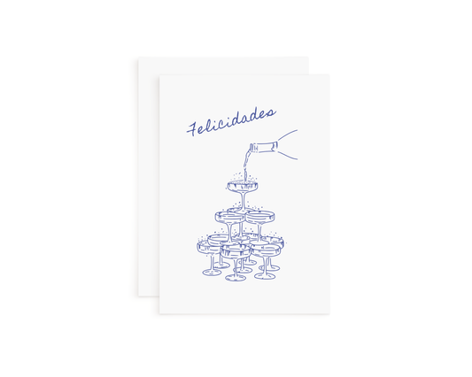 Felicidades Champagne Tower