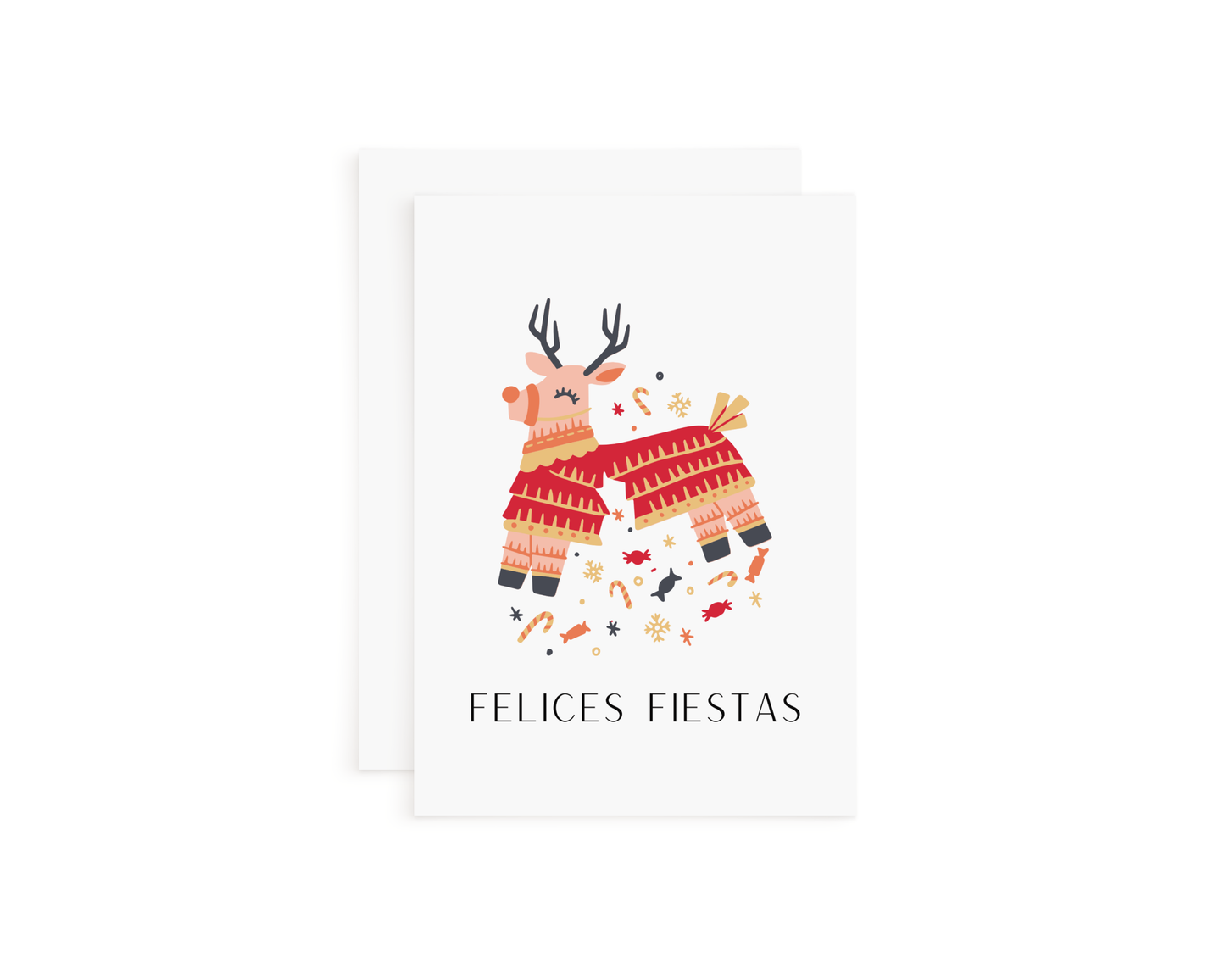 Holiday Pinata Spanish Card