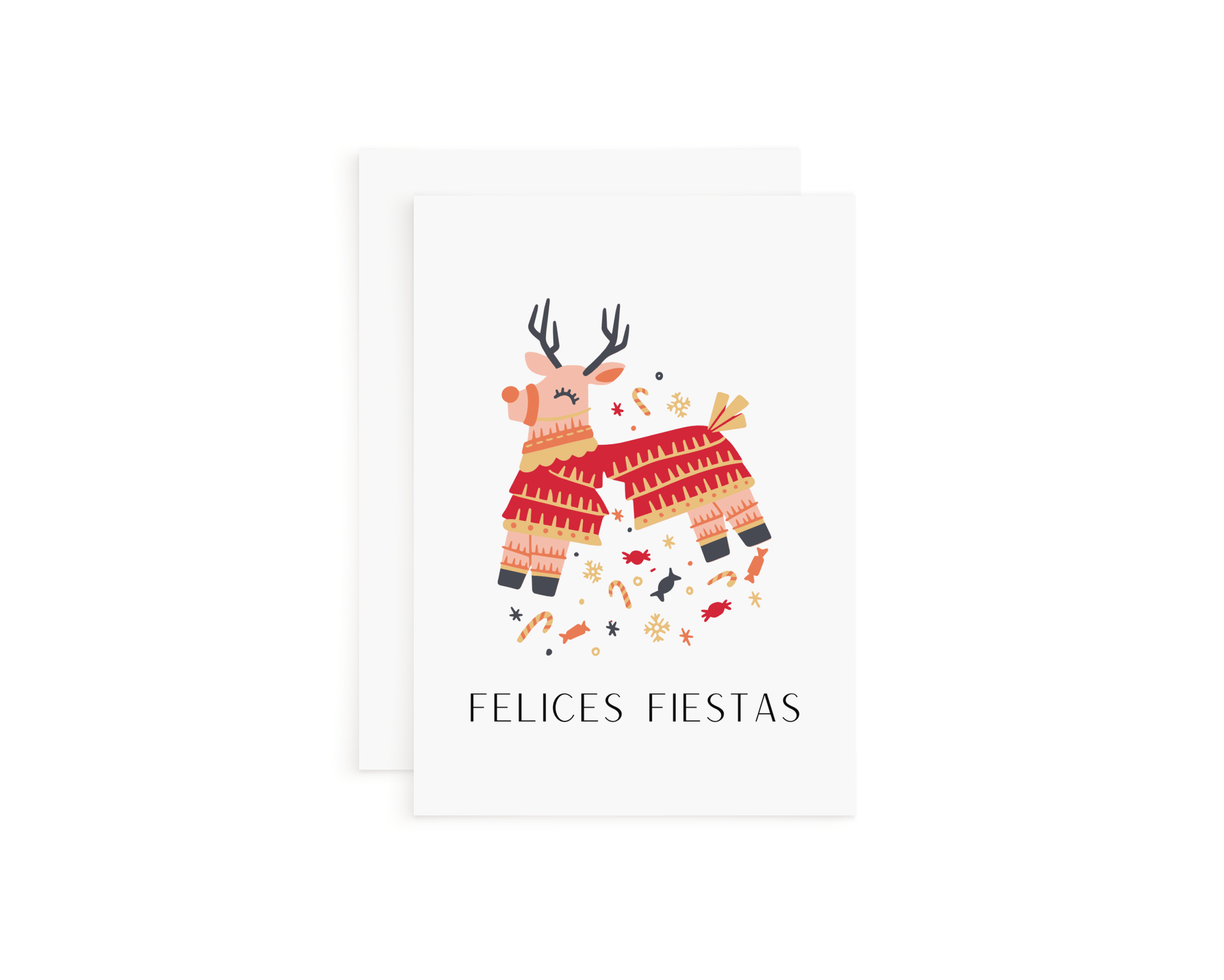 Holiday Pinata Spanish Card
