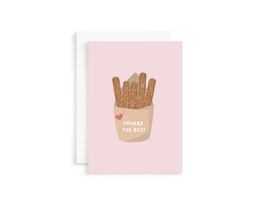 Churrr the Best Card