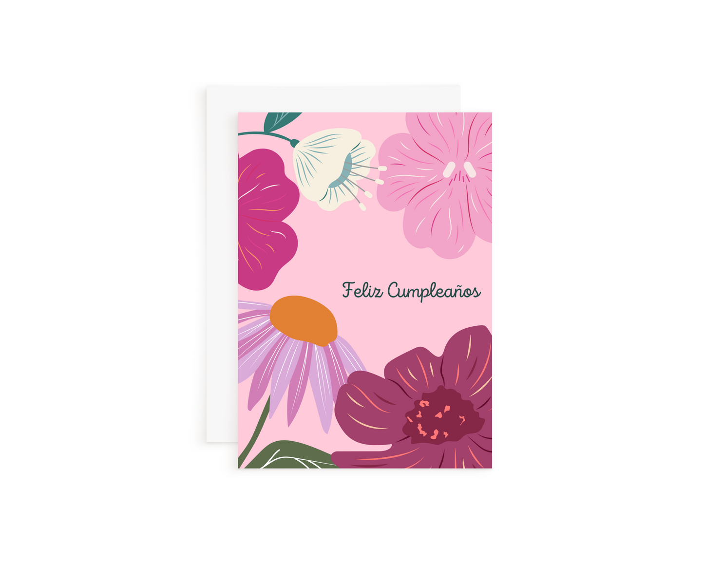 Magenta Cumple Card
