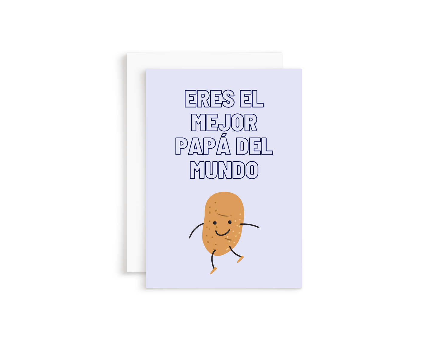 Mejor Papa Greeting Card
