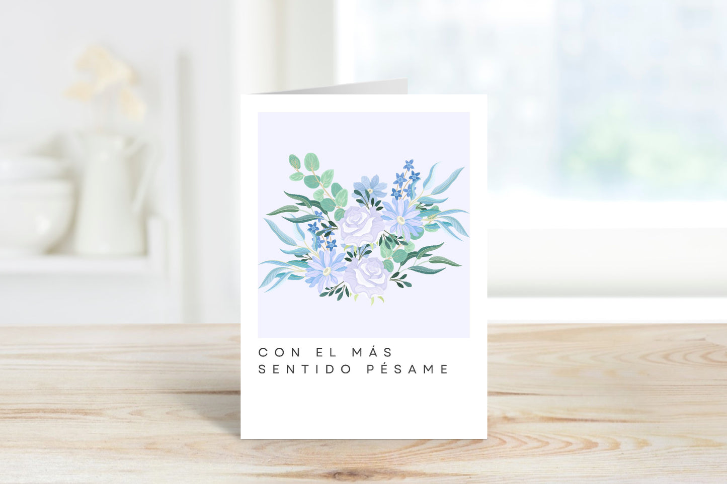 Mas Sentido Pesame Greeting Card