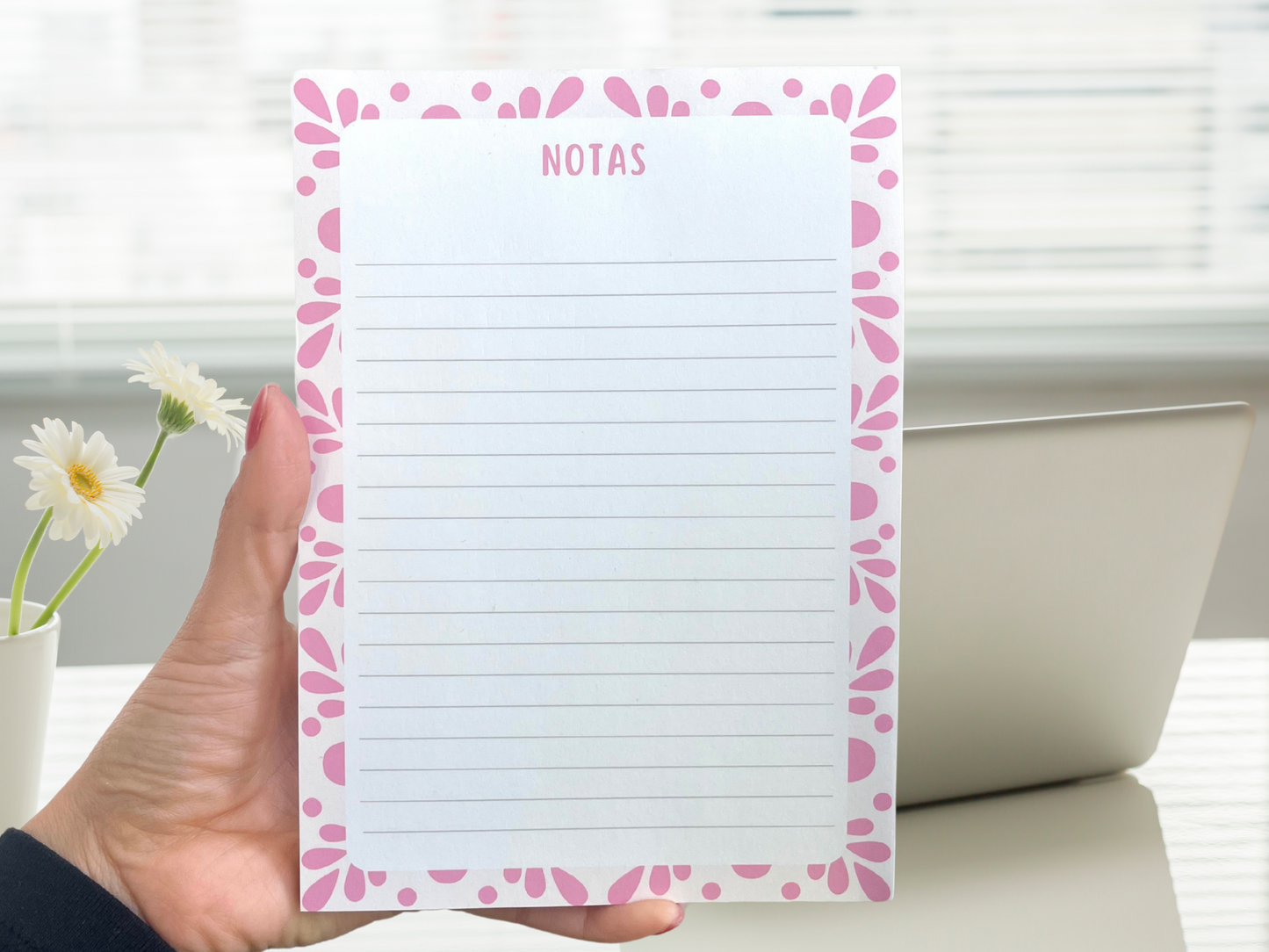 Pink Talavera Notepad