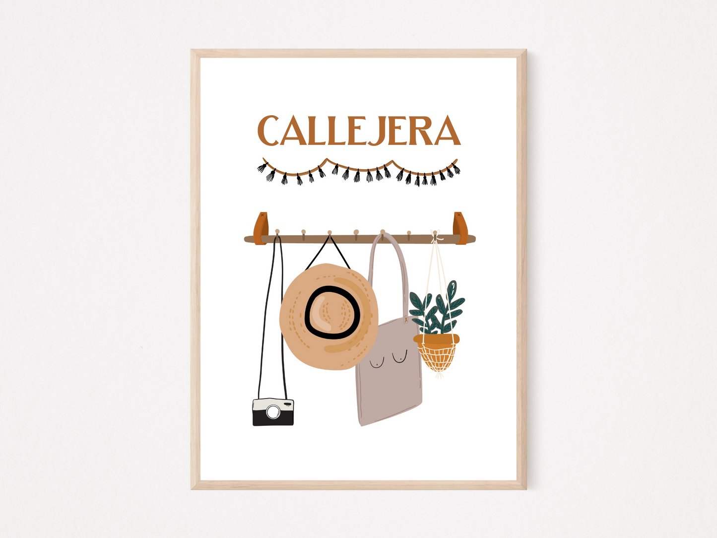 Callejera Spanish Print
