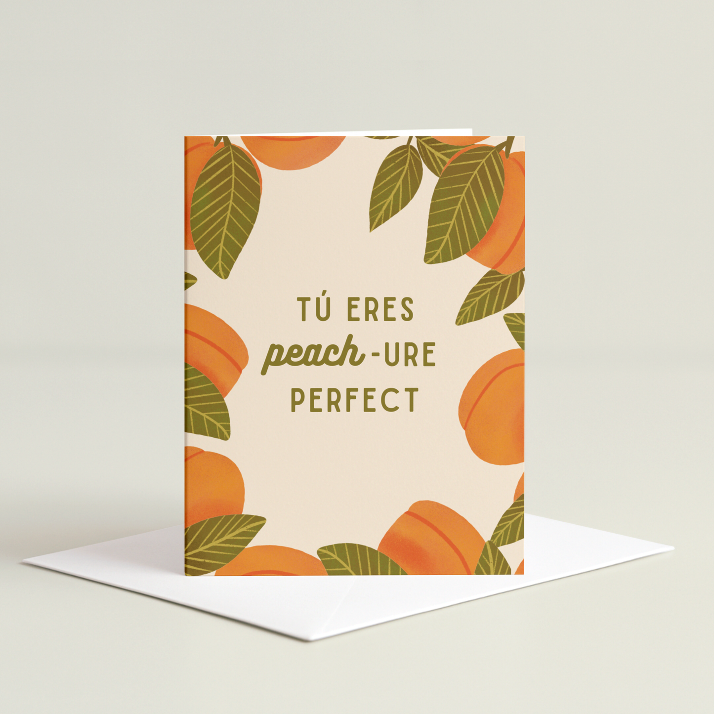 Peach-ure Perfect Greeting Card