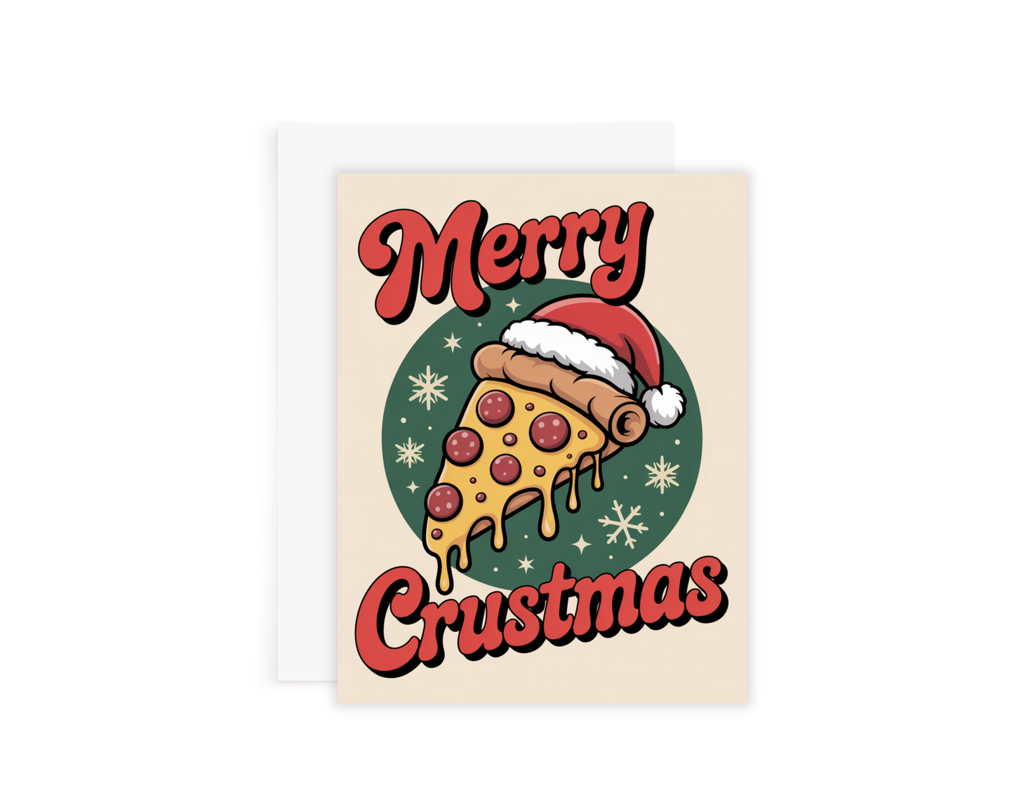 Pizza Christmas Card