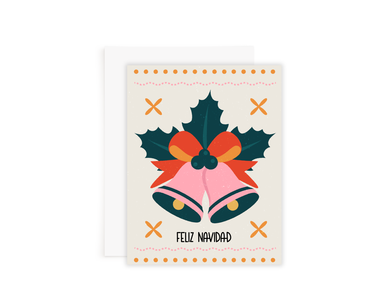 Feliz Navidad Bells Card