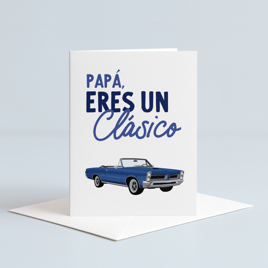 Clásico Papá Card