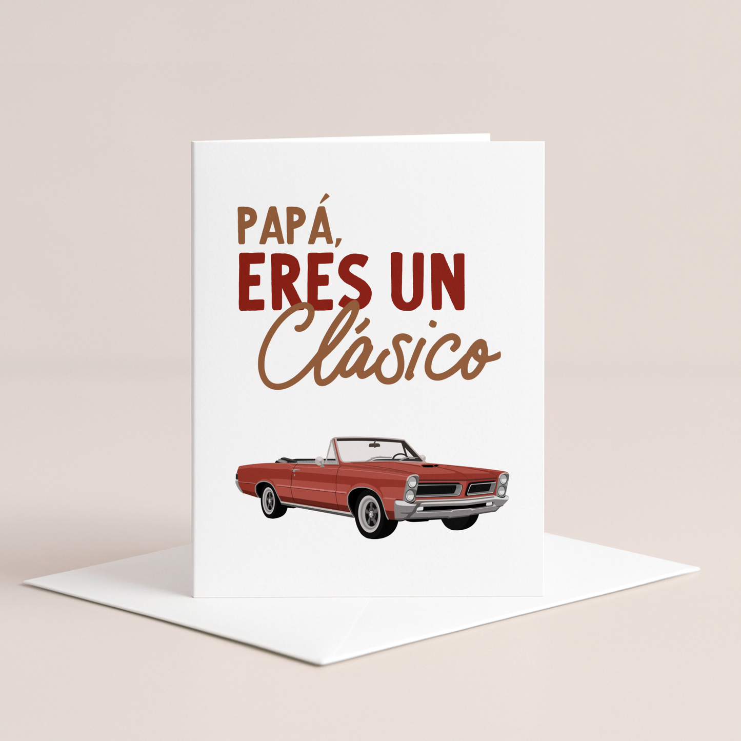 Clásico Papá Card