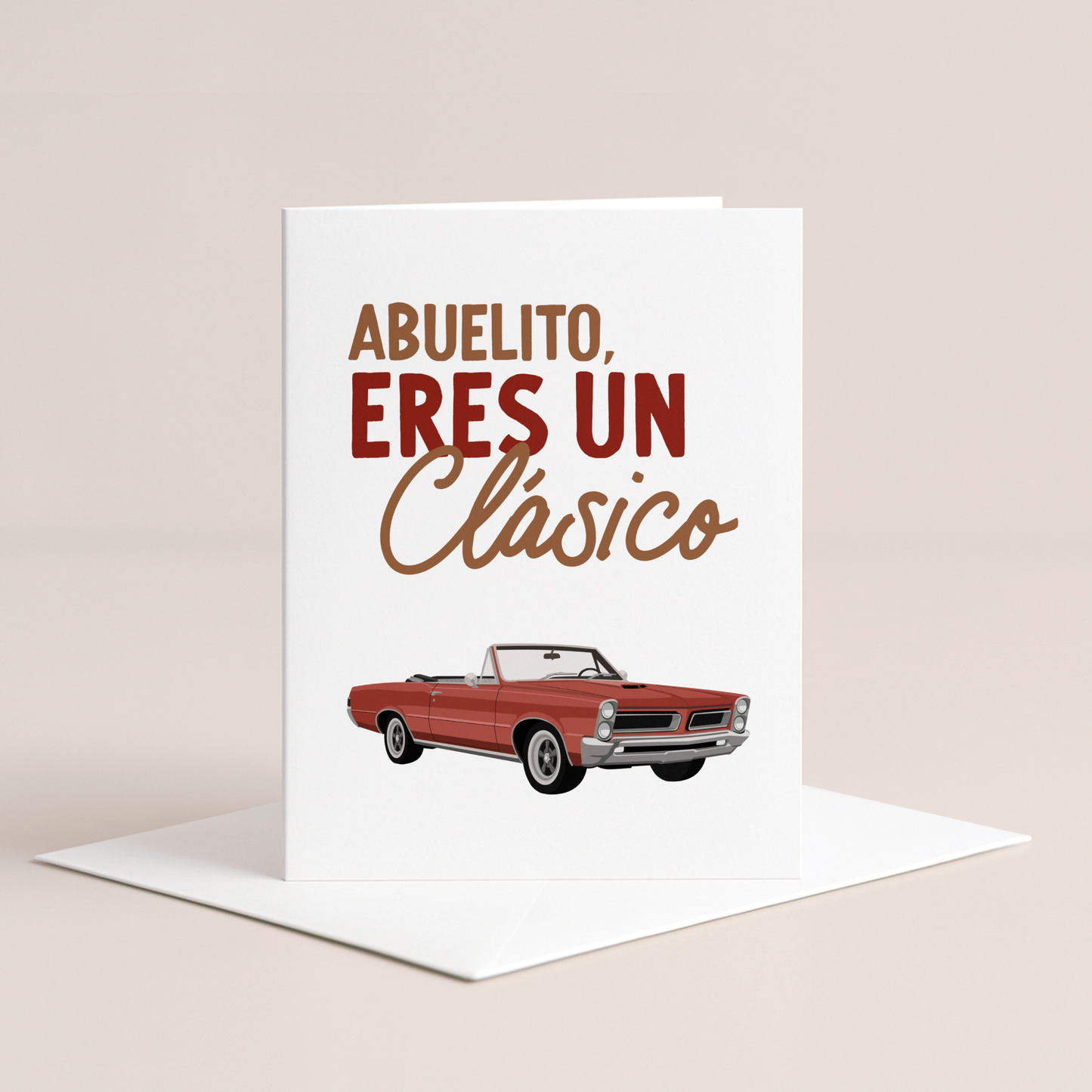 Clásico Abuelito Card
