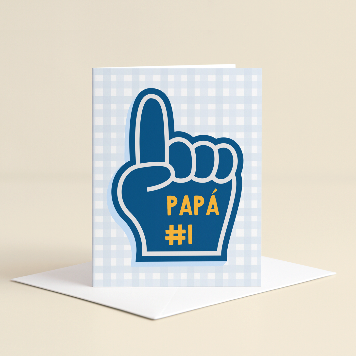 Papa Numero Uno Card