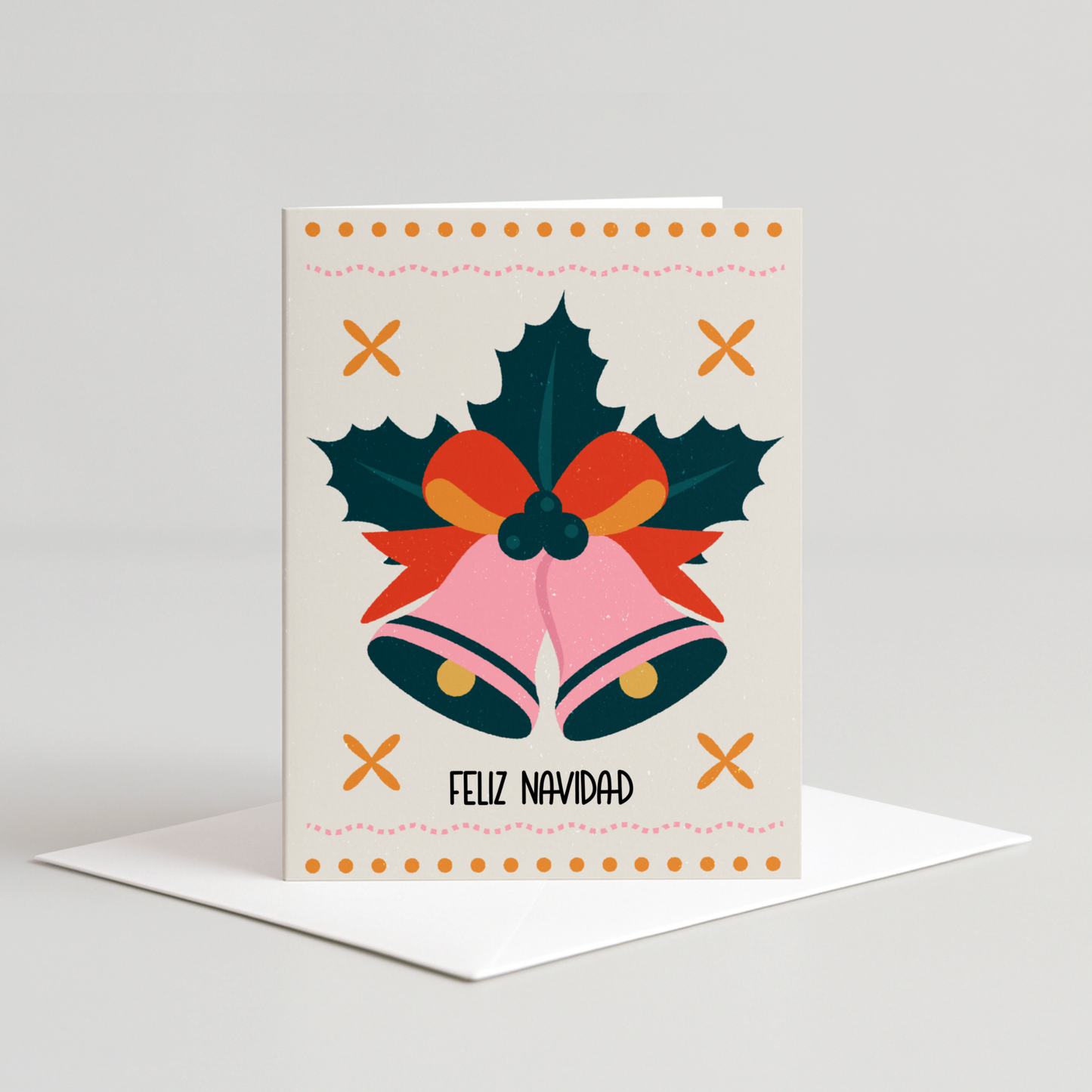 Feliz Navidad Bells Card