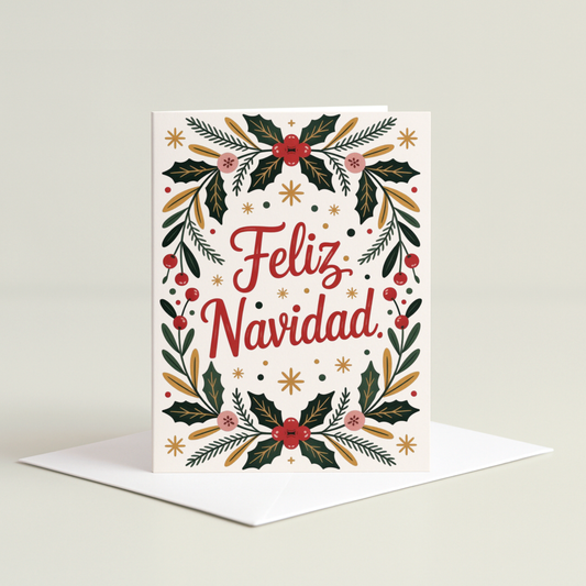 Festive Navidad Card