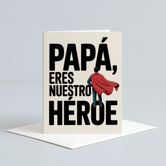 Heroe Papá Card