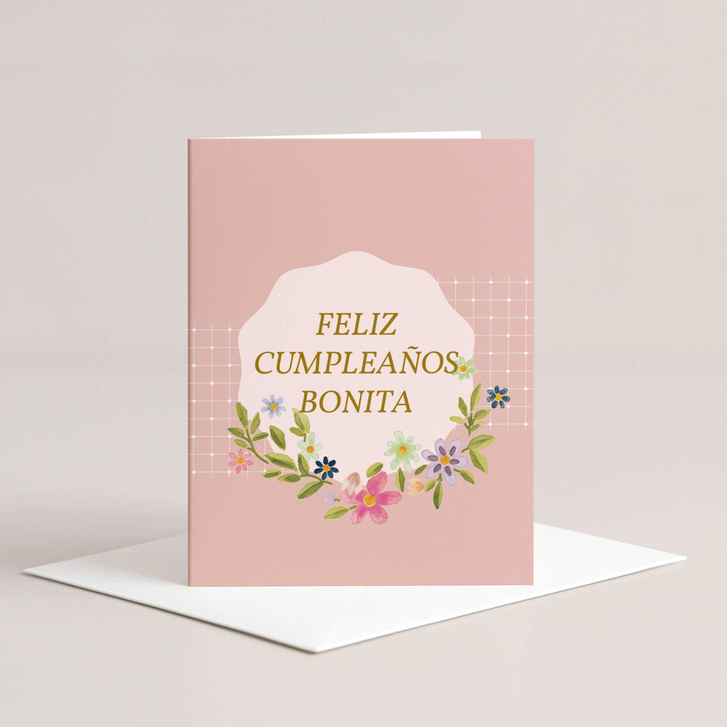 Feliz Cumpleaños Bonita Greeting Card