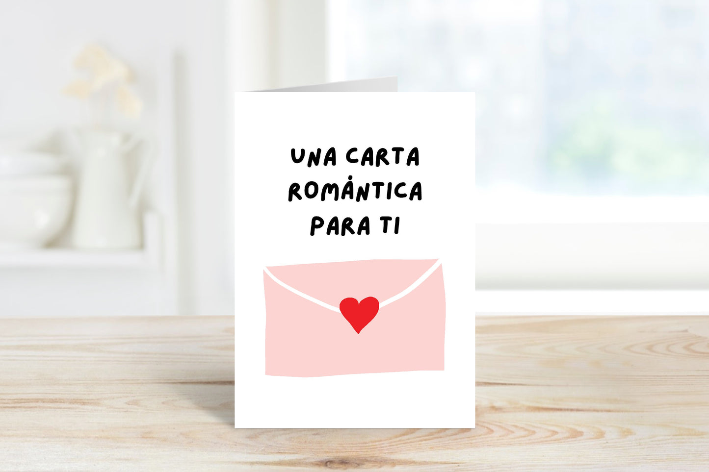 Una Carta Romantica Greeting Card