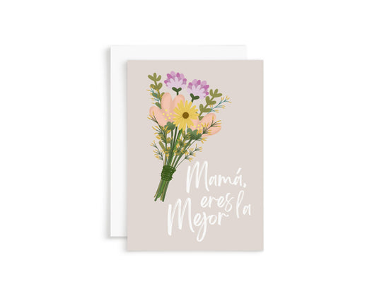 Mejor Mamá Greeting Card