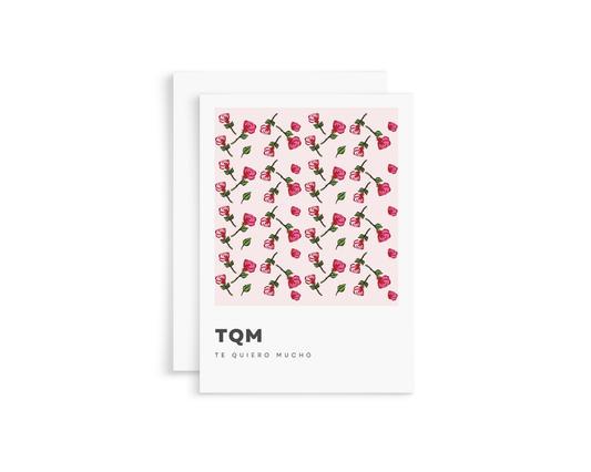 TQM Roses Greeting Card