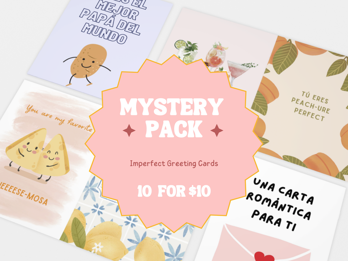 10 Imperfect Cards Mystery Pack