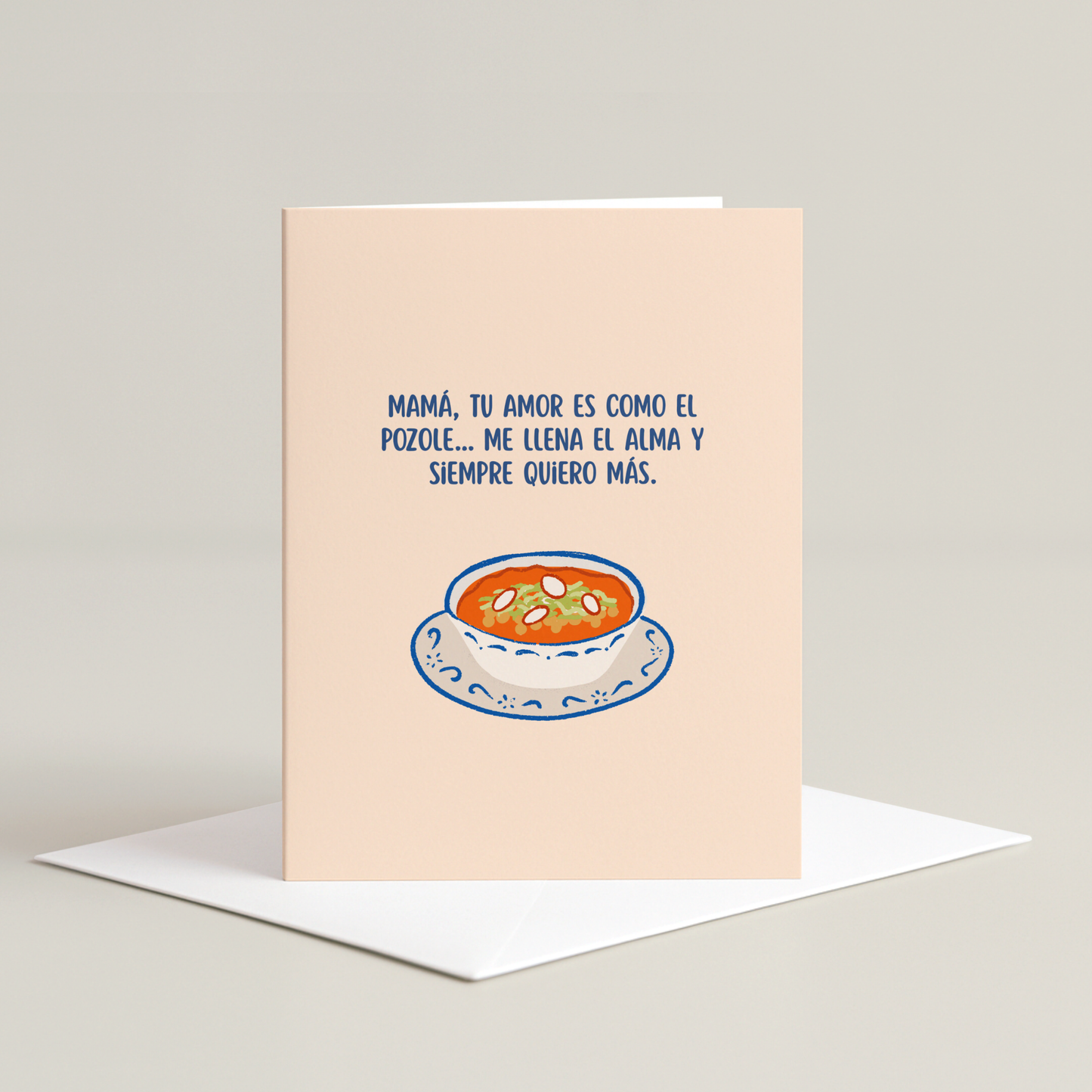 Mom Pozole Card