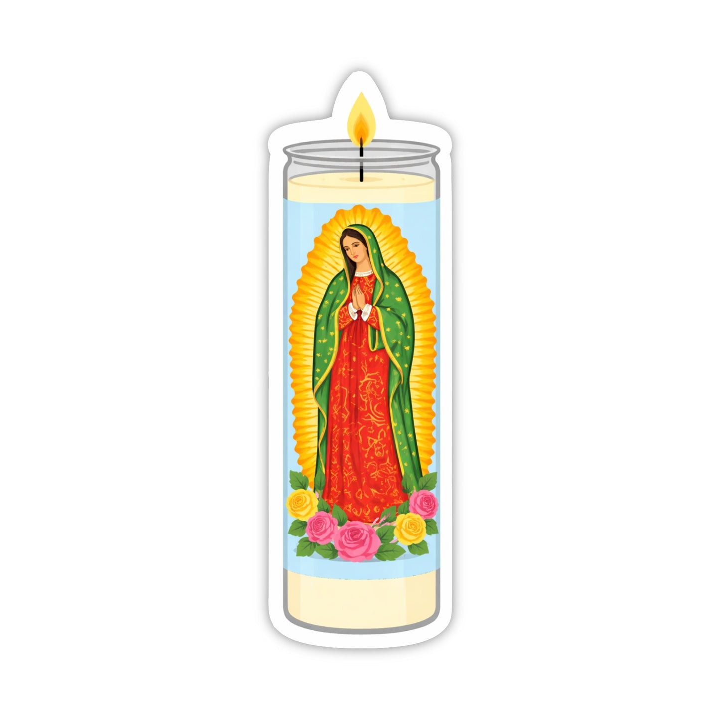 Virgen de Guadalupe Sticker