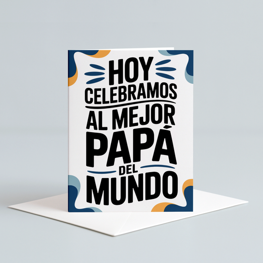 Celebramos Papá Card