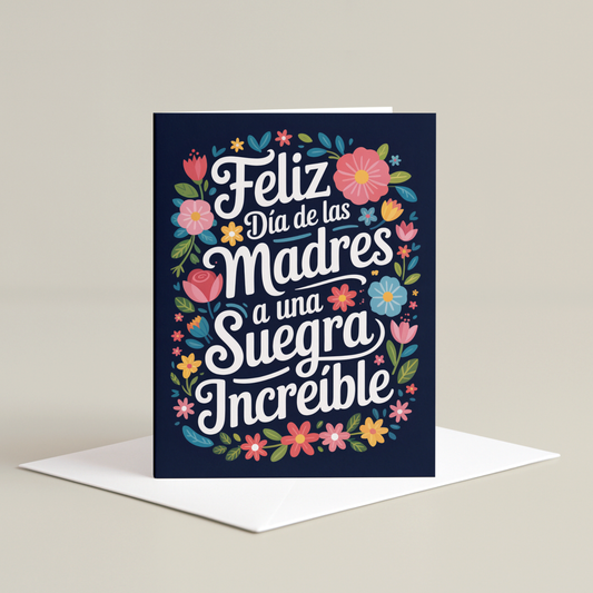 Dia de las Madres Suegra Card