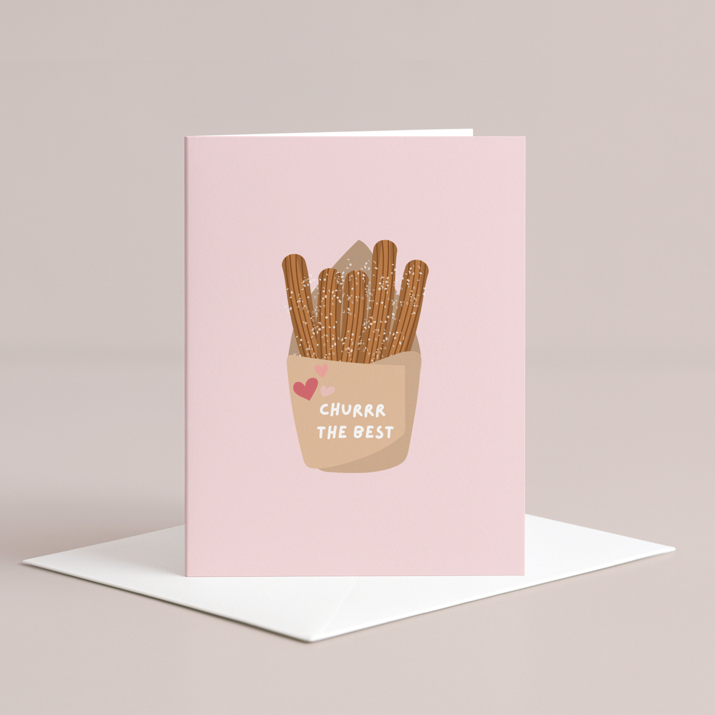 Churrr the Best Card