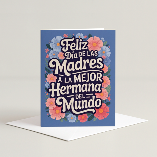 Dia de las Madres Hermana Card