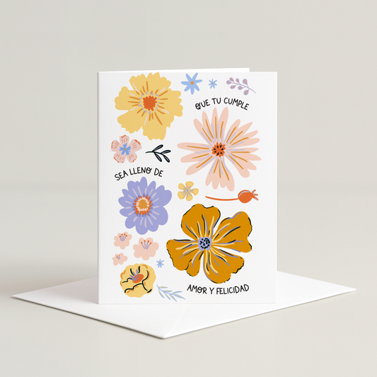Amor y Felicidad Card