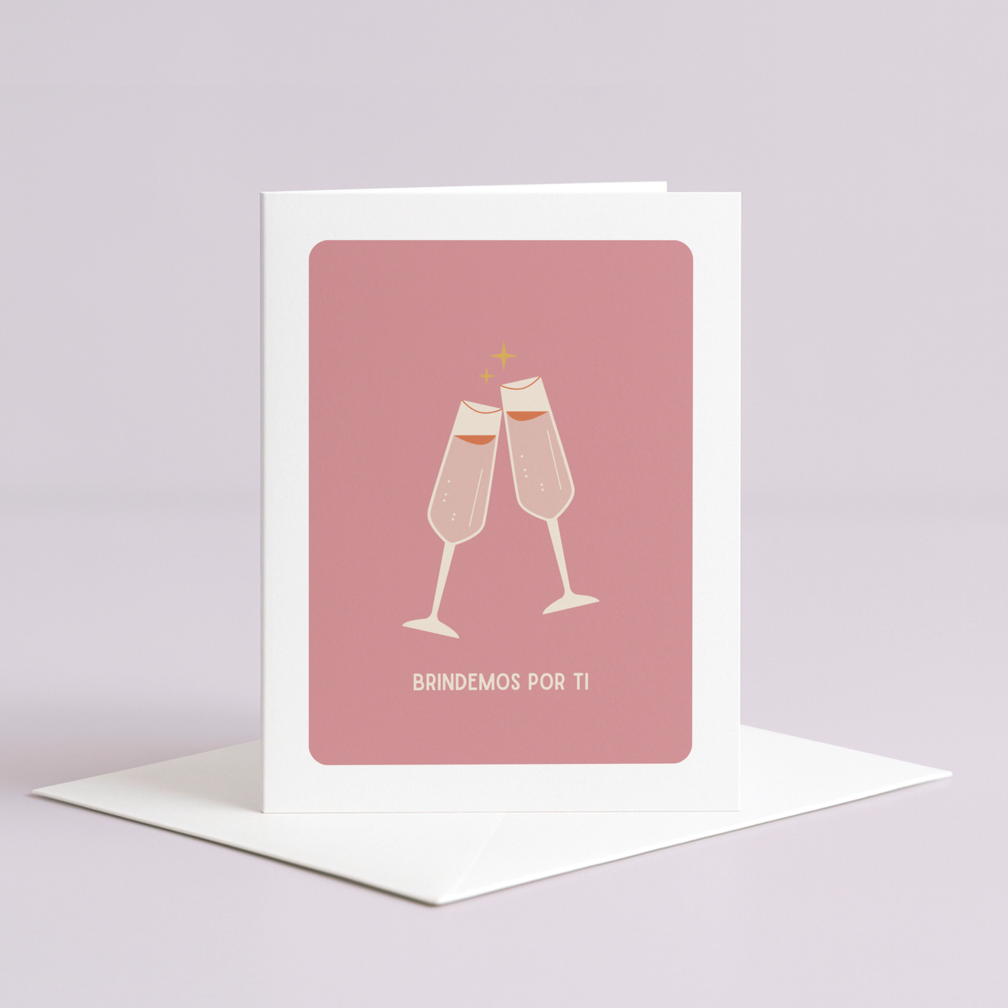 Brindemos Por Ti Greeting Card