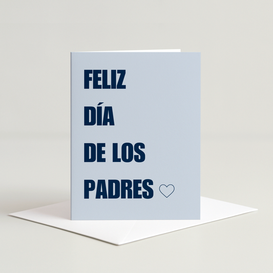 Feliz Dia De Los Padres Card