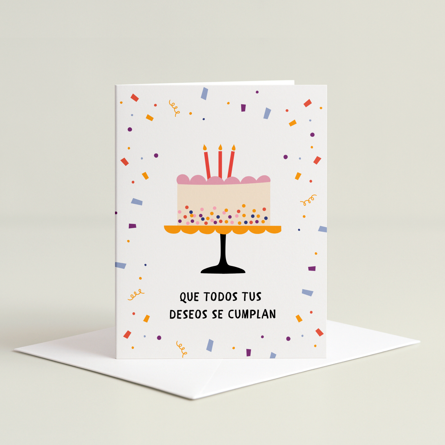 Deseos Birthday Card