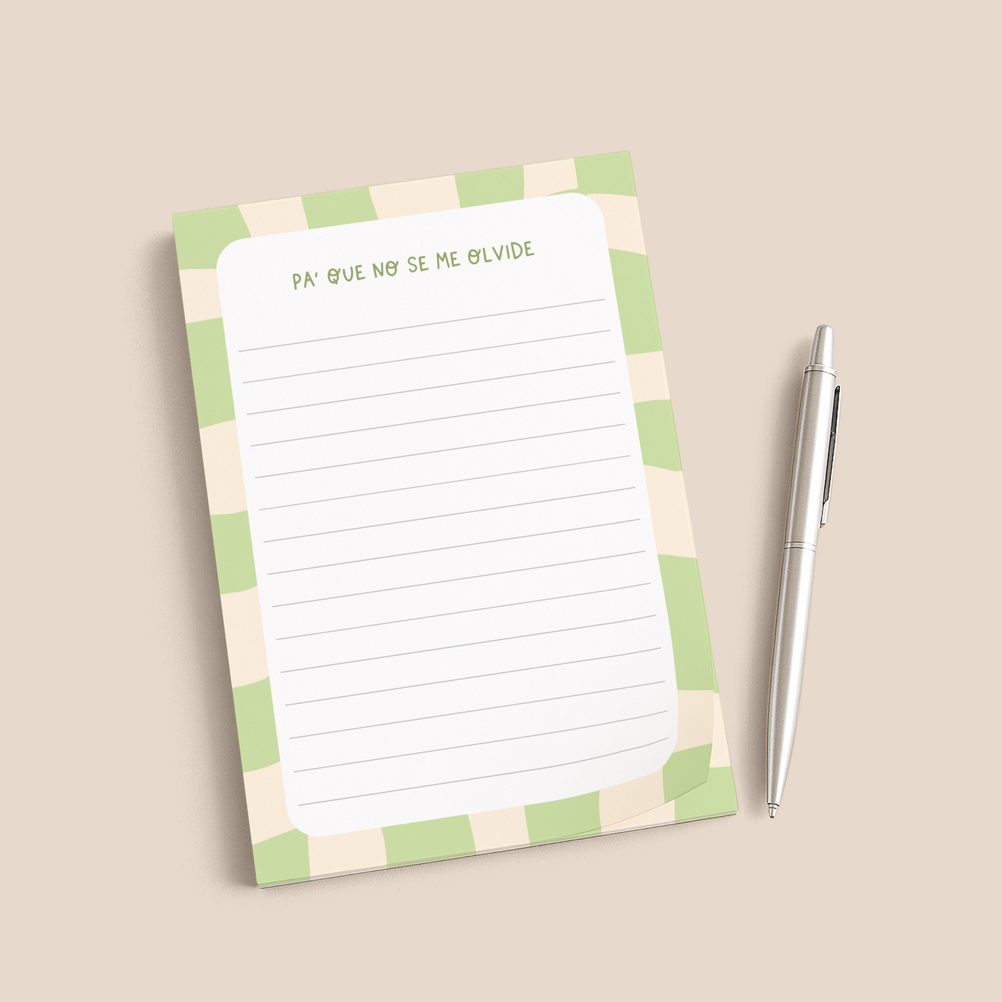 Retro Spanish Notepad