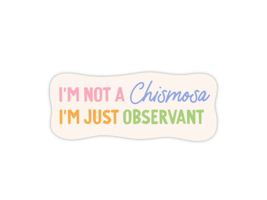 Chismosa Sticker