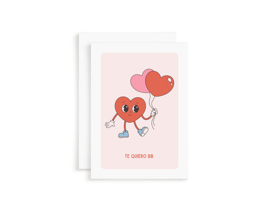 Te Quiero BB Greeting Card